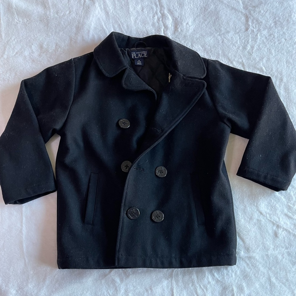 Boys Winter Peacoat.